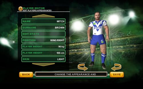    2:  (Rugby League Live 2: Gold) v1.0